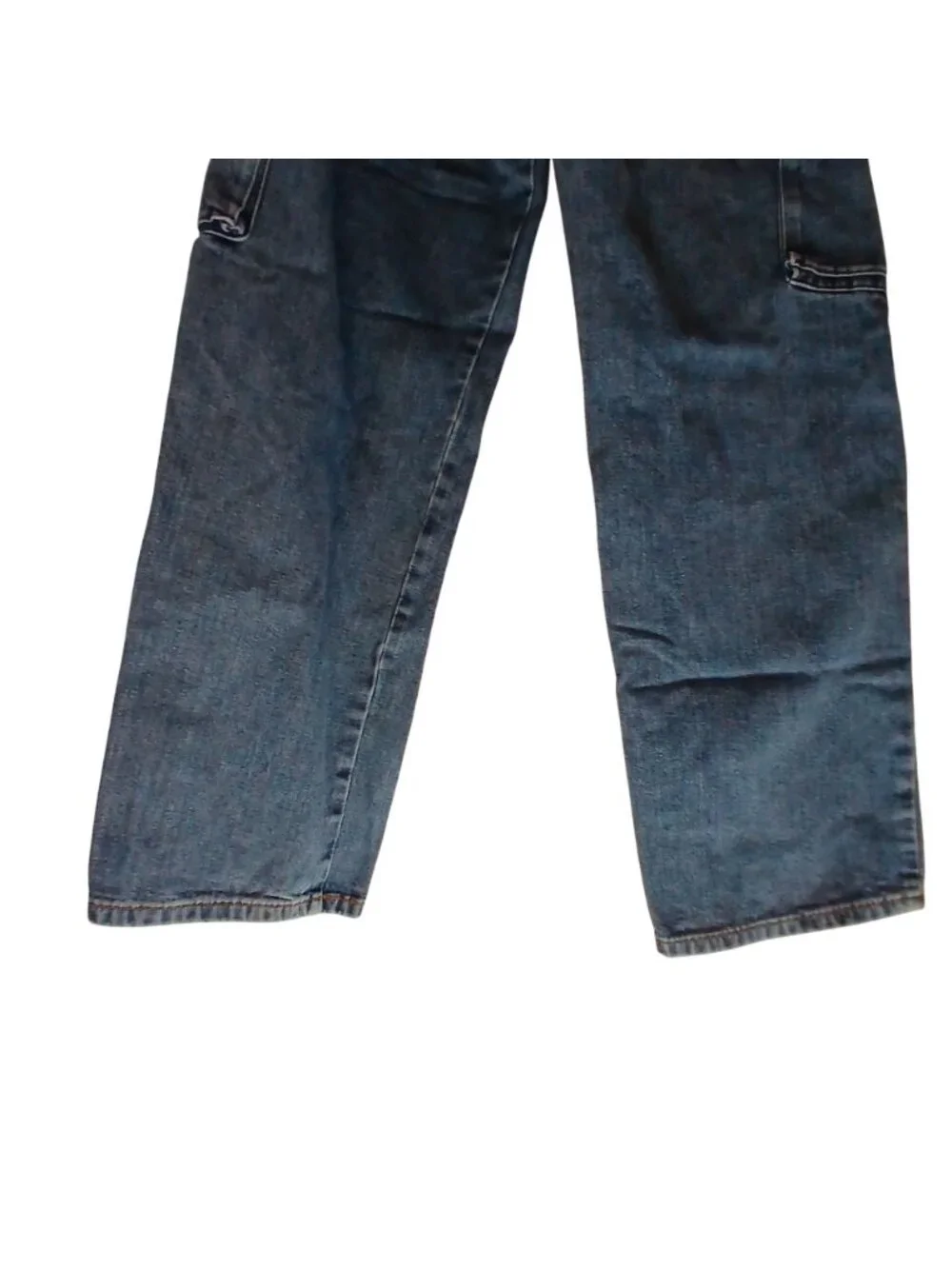 Guess Womens Denim Cargo Pants Size 29 Style 34815 100% Cotton Made USA #H-28 - Picture 12 of 14